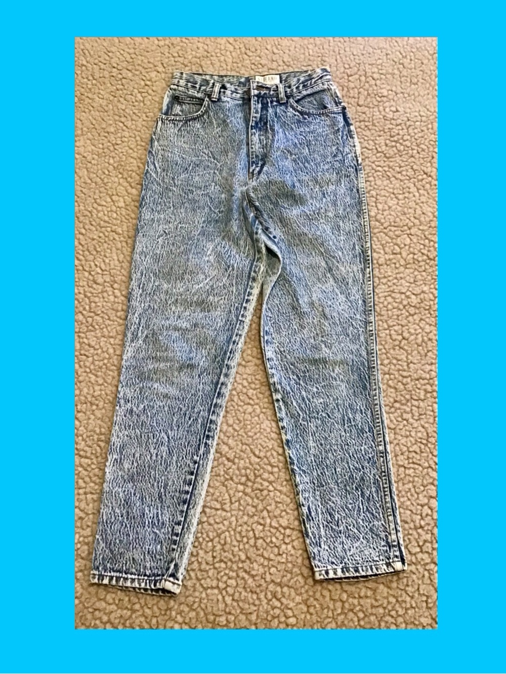 Vintage Acid Wash Highrise Jeans